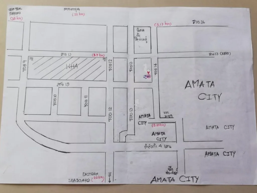 ที่ดิน 2ไร่ ไข่แดง Prime Area EEC สีม่วงอ่อนจุดขาว ระยอง นิคมพัฒนา ซอย14 ใกล้มาก Amata City และ WHA ใหม่