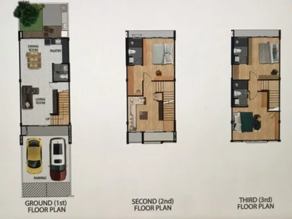 ขายทาวน์โฮม 3 ชั้น 3 ห้องนอน 4 ห้องน้ำ ซอยอ่อนนุช 24 พระโขนง กรุงเทพมหานคร