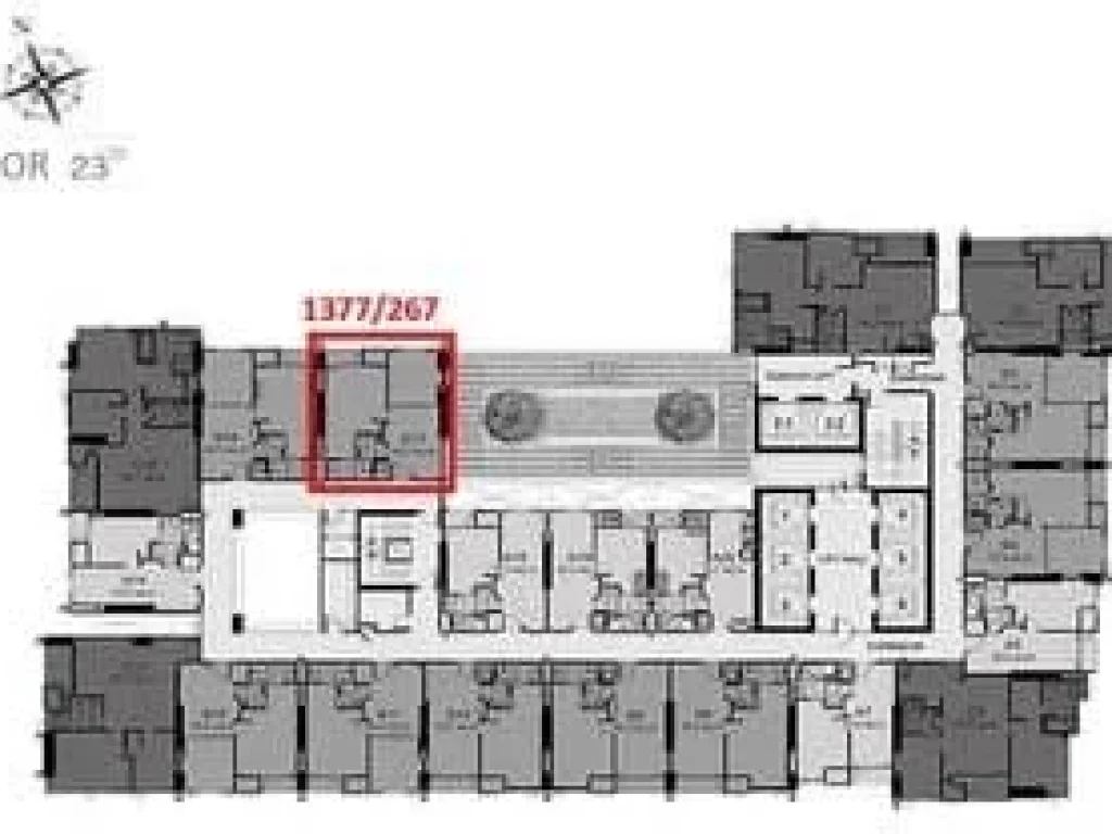 ขาย คอนโด Rhythm พหล-อารีย์ 1 ขายราคาต่ำกว่าตลาด ชั้น 23 ห้องมุม