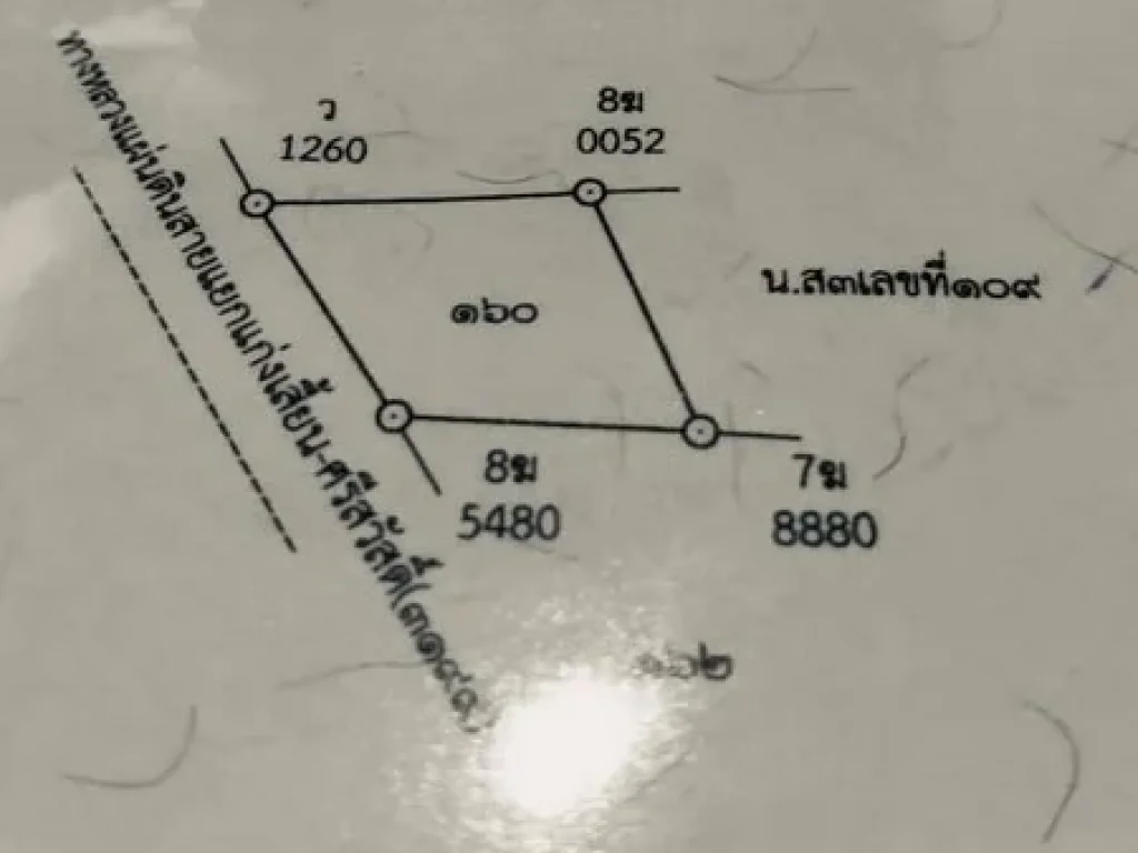 ขายด่วนบ้านพร้อมที่ดินติดถนนหลัก 3199 ถนนแปดเลน อเมือง จกาญจนบุรี