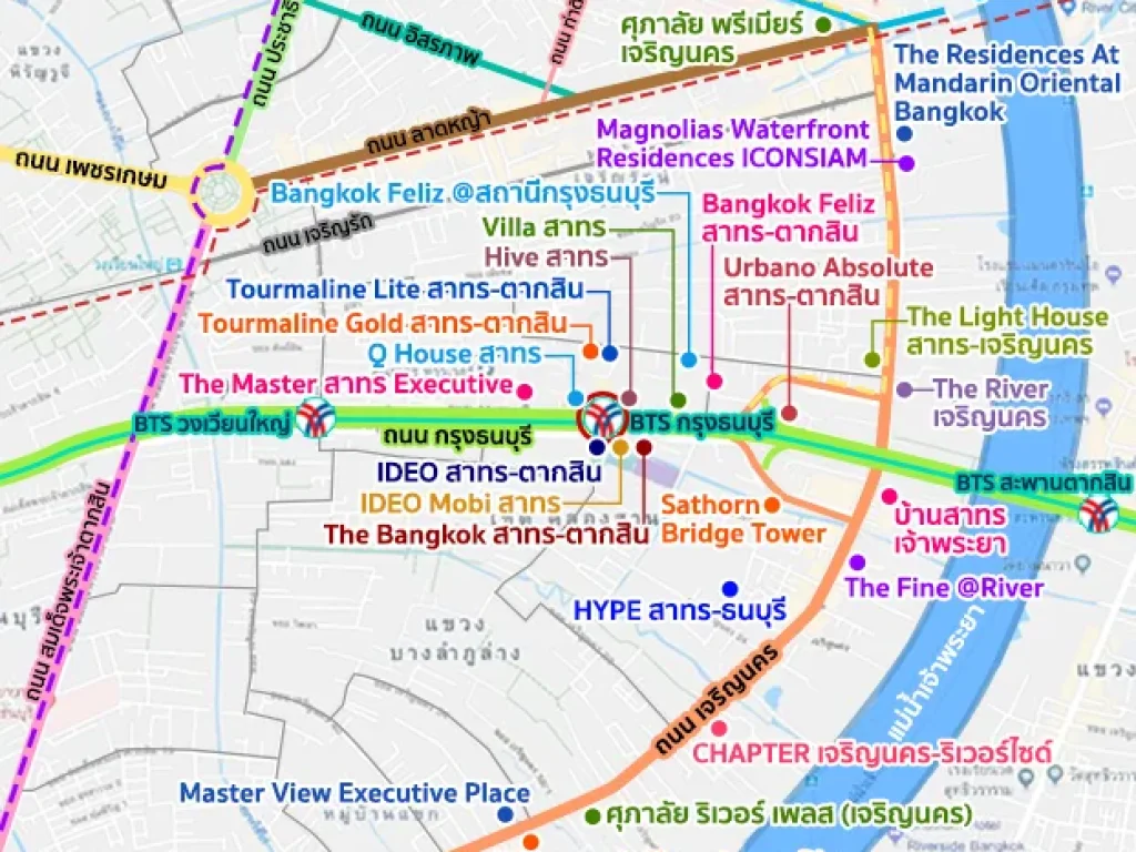 ให้เช่า Baan ChaoPraya แบบ 1 ห้องนอน 1 ห้องน้ำ 64 ตรม ราคาดีที่สุด