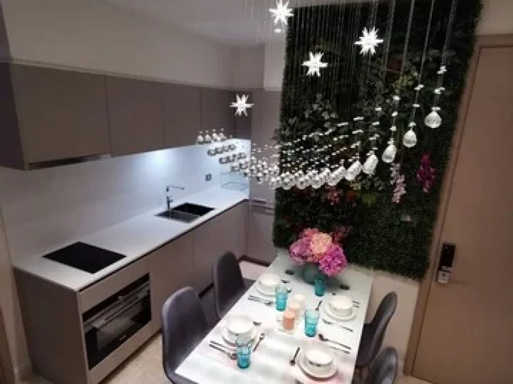 High floor 1 BR fully furnished for rent at Magnolias Waterfront Iconsiam