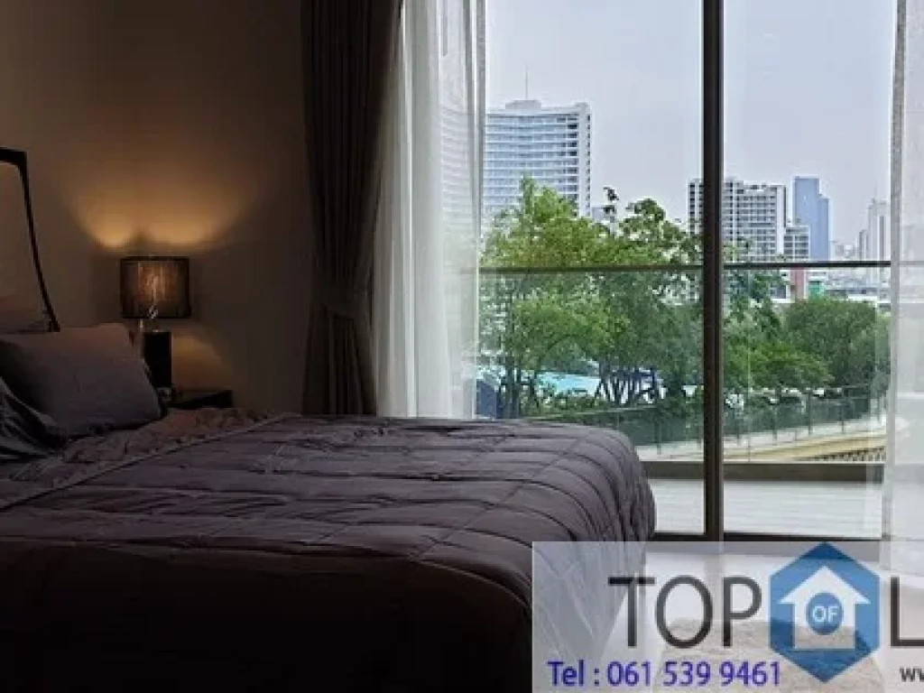 Fully furnished 1 beautiful bed for rent at Magnolias Waterfront Residences ICONSIAM