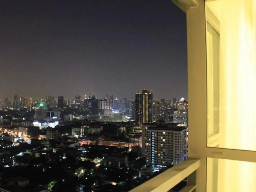 For rent Aspire Sukhumvit 48 type 38 sqm high floor with river view and canal view