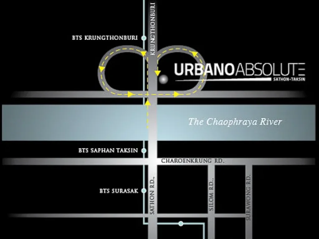 ให้เช่า Urbano Absolute Sathon - Taksin แบบ 1 นอน 1 น้ำ 39 ตรม ราคาดีที่สุด