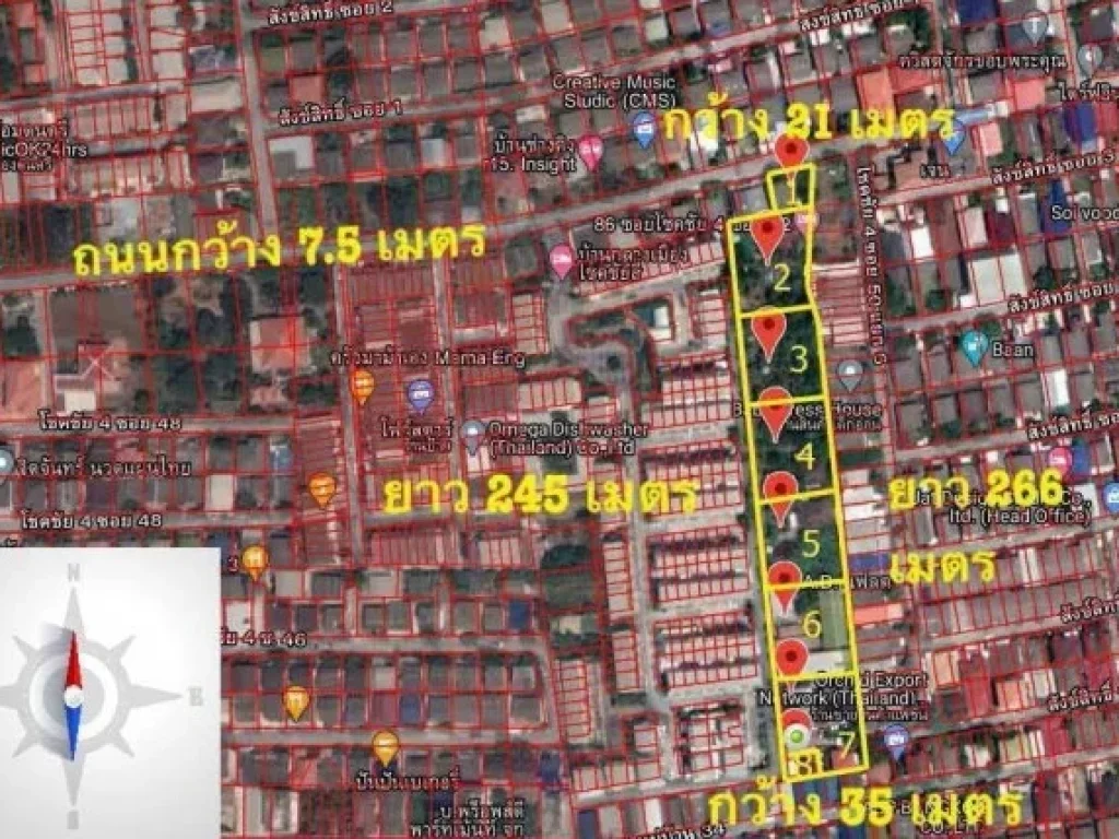 ZSL231111 ขาย ที่ดิน ถมแล้ว ติดถนนโชคชัย4 ซอย50 ลาดพร้าว กรุงเทพมหานคร