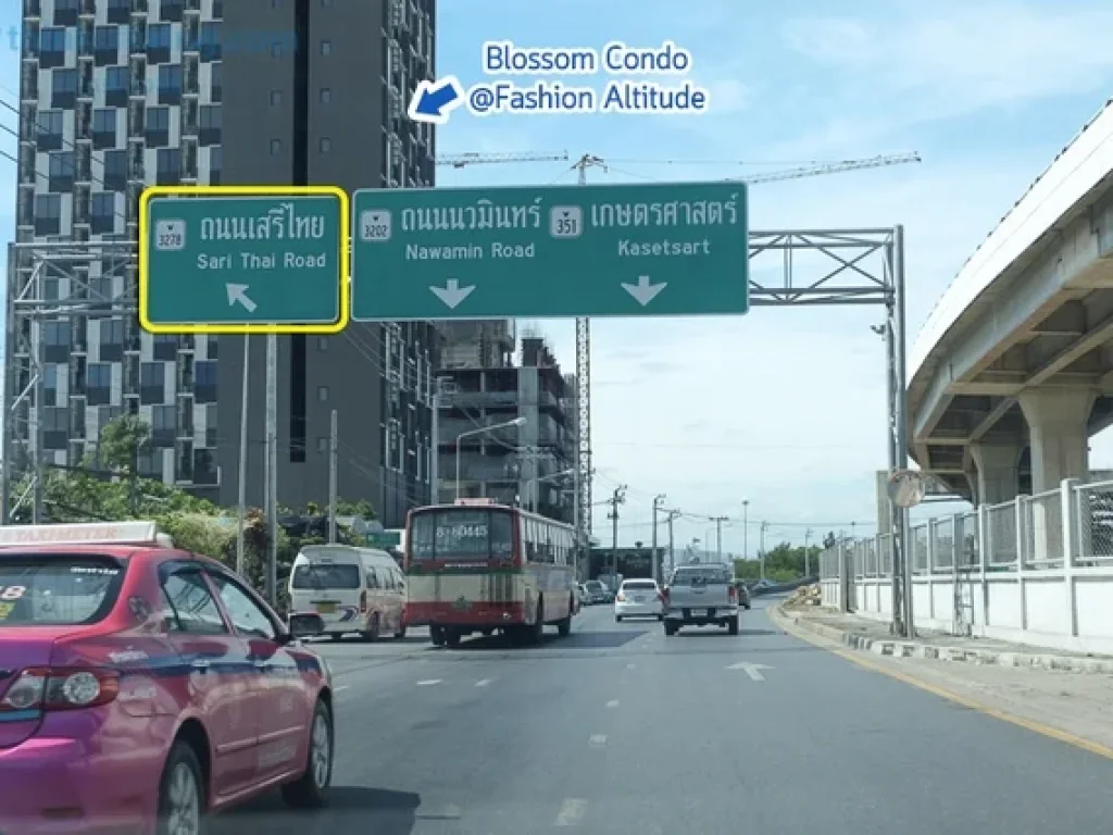 คอนโด บลอสซั่มBlossom Condo Fashion Beyond ให้เช่า 40ตรมDuplex