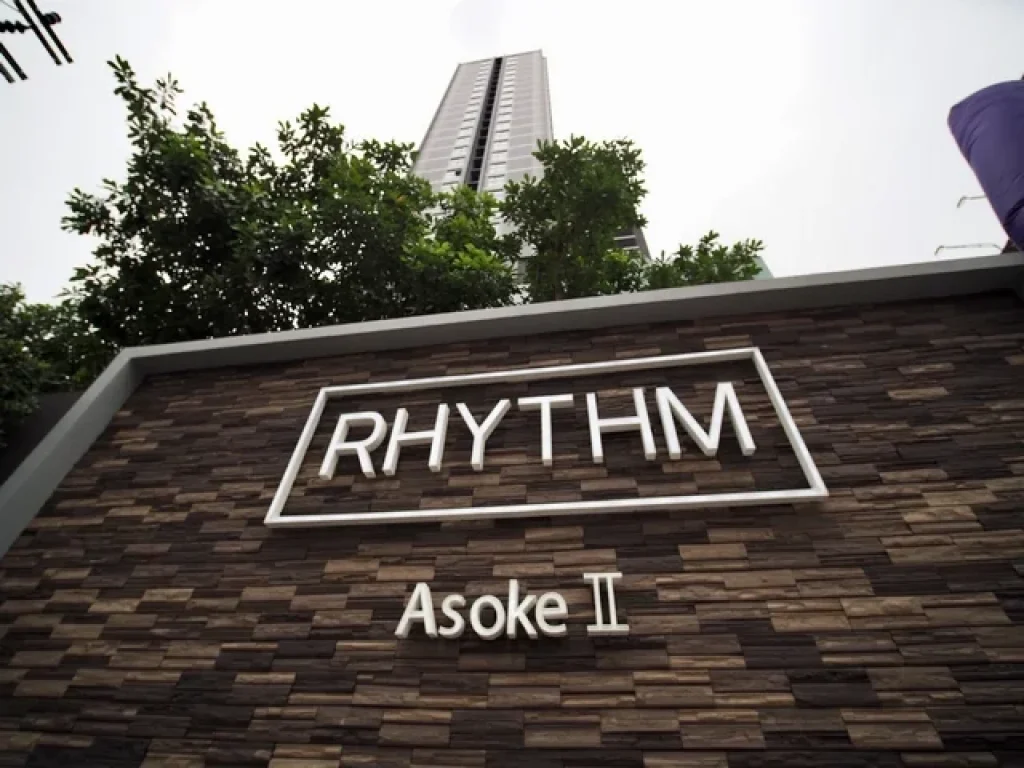 ให้เช่าคอนโดริทึ่ม อโศก 2 RHYTHM ASOKE 2 ห้องสวย1นอนพร้อมอยู่