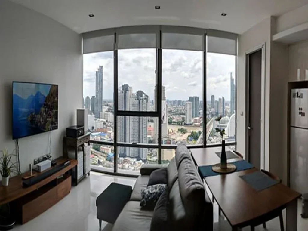 The Bangkok Sathorn For Sale 1 Bedroom 1 Bathroom 6447 Sqm35th floor River view