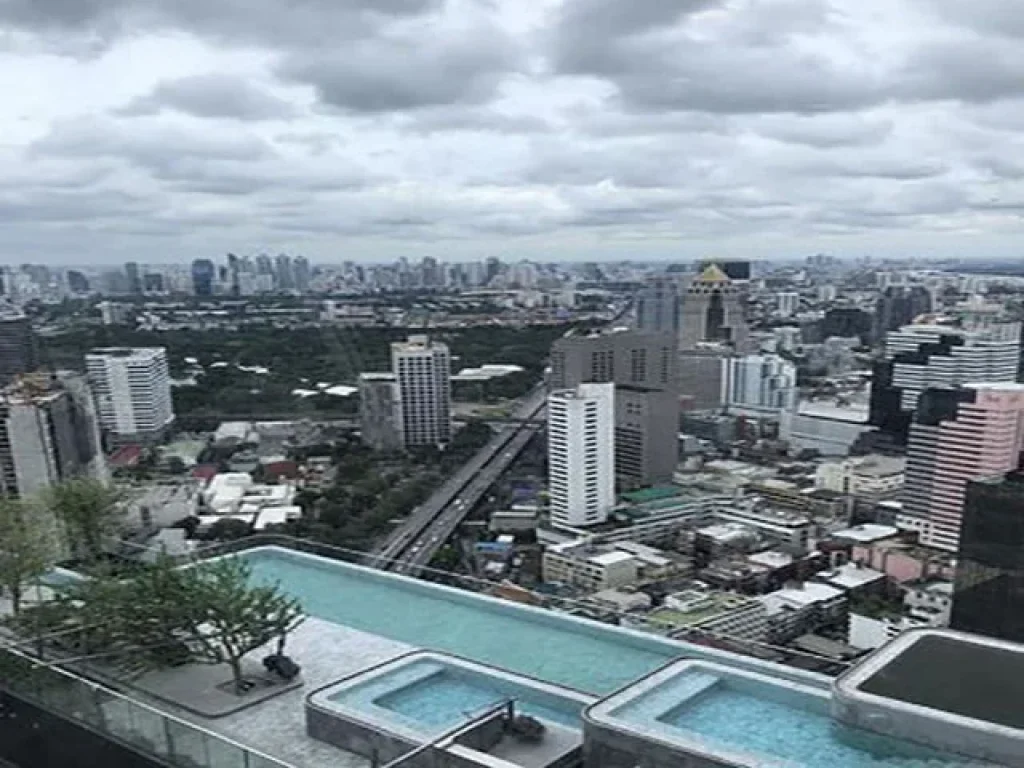 Ashton Chula Silom For Rent 1 bedroom 1 bathroom 24 Sqm 46th floor New room