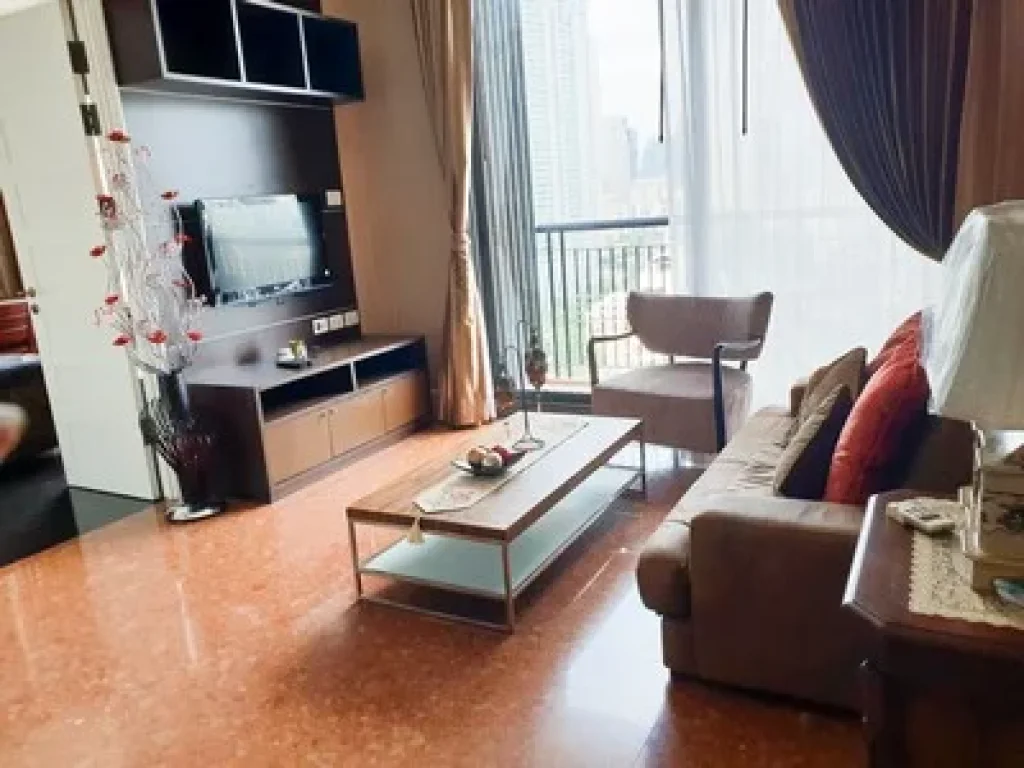 FOR RENT - Condo Aguston Sukhumvit 22 Fully Furnish 1 bed High Rise 50 sqm ONLY 32000 Baht