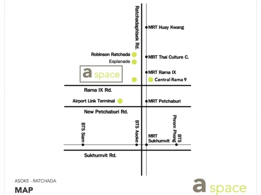 R1082 ขาย 2400000 บาท คอนโด เอ สเปซ อโศก รัชดา A SPACE ASOKE RATCHADA