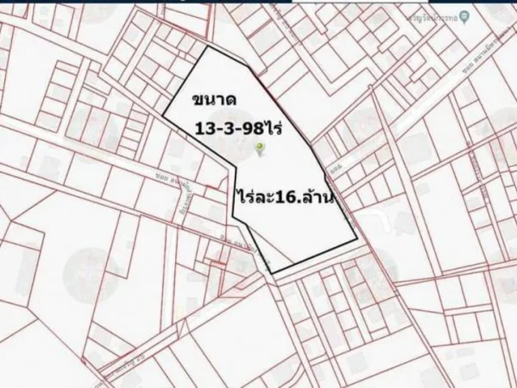 ขายที่ดินเปล่า ถมแล้ว 13 ไร่ พระราม 2 ซอย 33 ซอยวัดยายร่ม-พุทธบูชา บางขุนเทียน