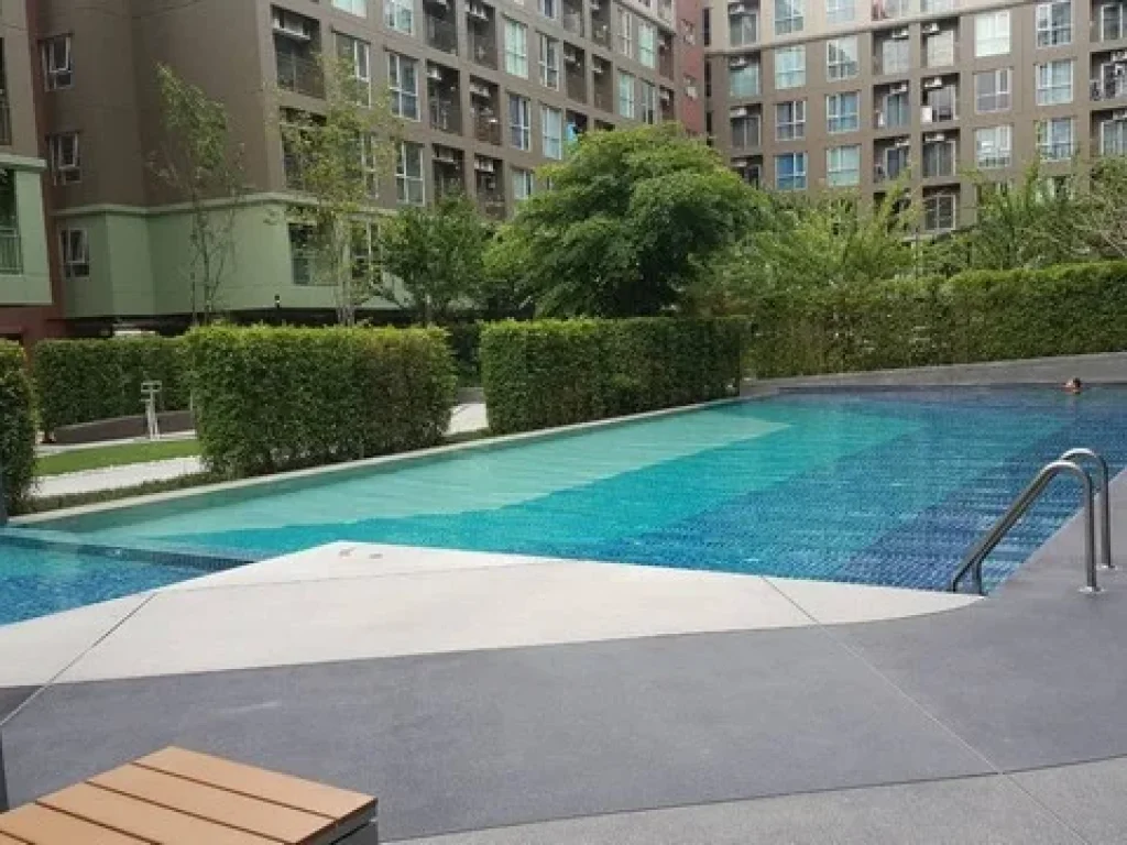 condo for rent คอนโดใหม่ให้เช่าโครงการ ลุมพินีเพลส บางนา กม3 ชั้น 7 city view