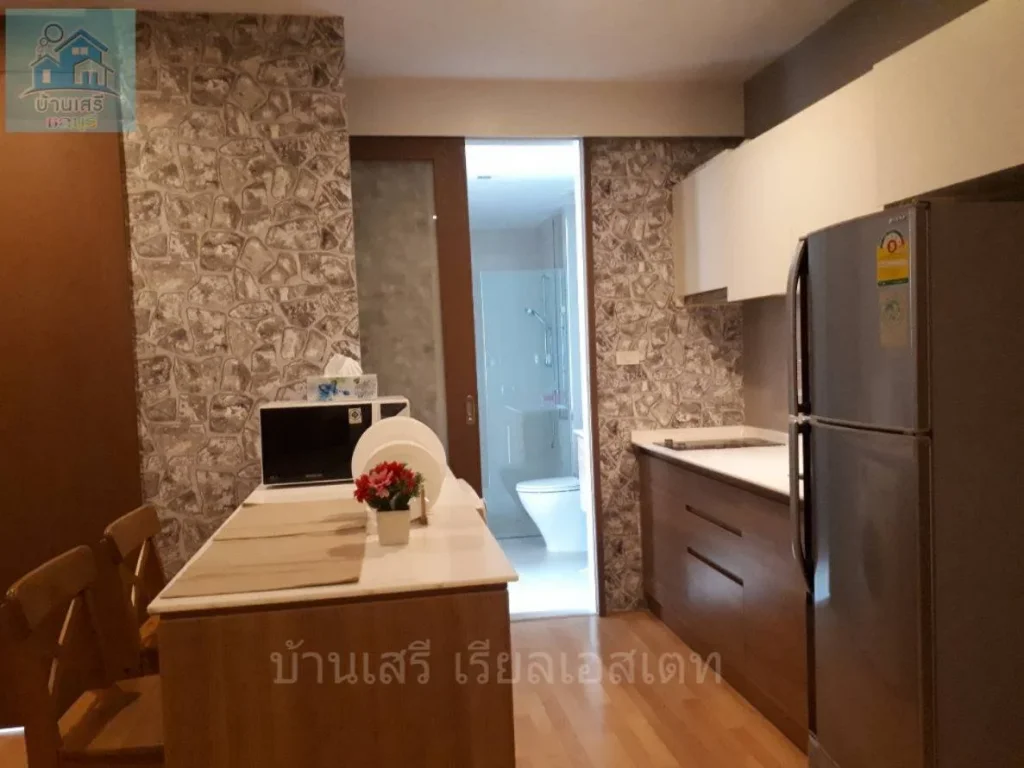 ให้เช่า GREEN LAKE CONDO SRIRACHA วิวสระ เฟอร์นิเจอร์ครบ ปลอดภัย ประตูห้องระบบคีย์การ์ด