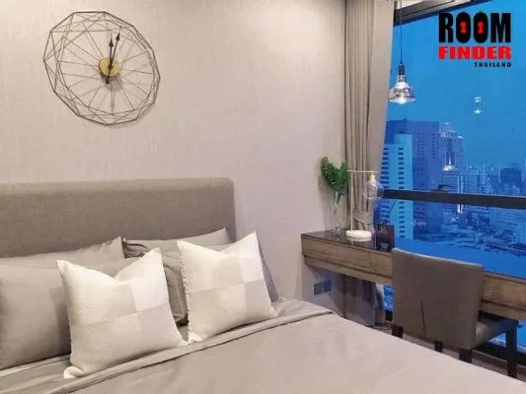 เช่า FOR RENT ASHTON CHULA-SILOM 2 bed 1 bath 55 Sqm55000 CLOSE MRT SAMYAN