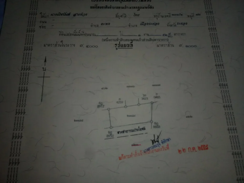 ที่ดินเหมาะทำที่พักอาศัยในหมู่บ้าน