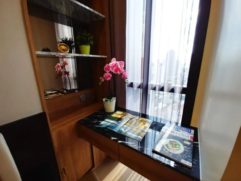 Rent Ashton Chula-Silom 1 bedroom 34 sqm 36 fl MRT Sam Yan code R- K0552