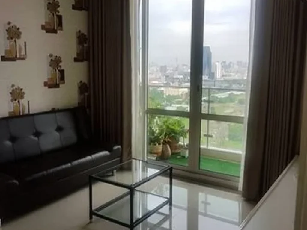 NC378 ให้เช่า condo คอนโด ทีซี กรีน พระราม 9 TC Green Rama 9 2นอน 1น้ำ ตึกB ชั้น 24 ห้องมุม