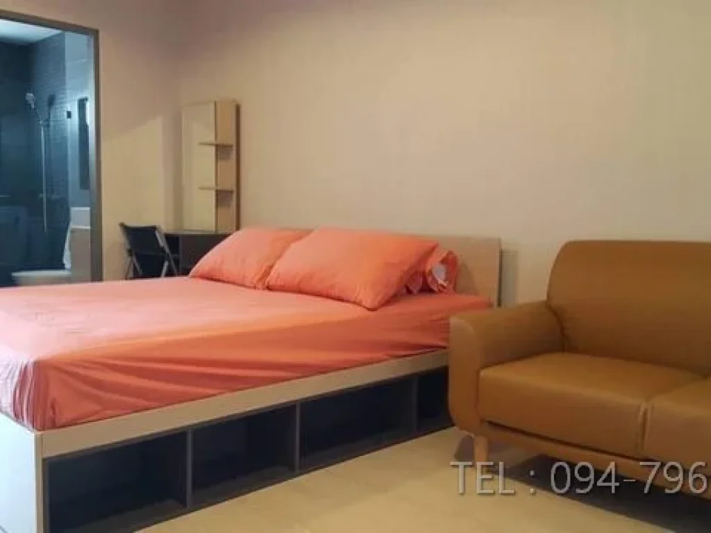 ให้เช่า The Cabana Condo ห้องใหม่ใกล้ BTS สำโรง 700 ม