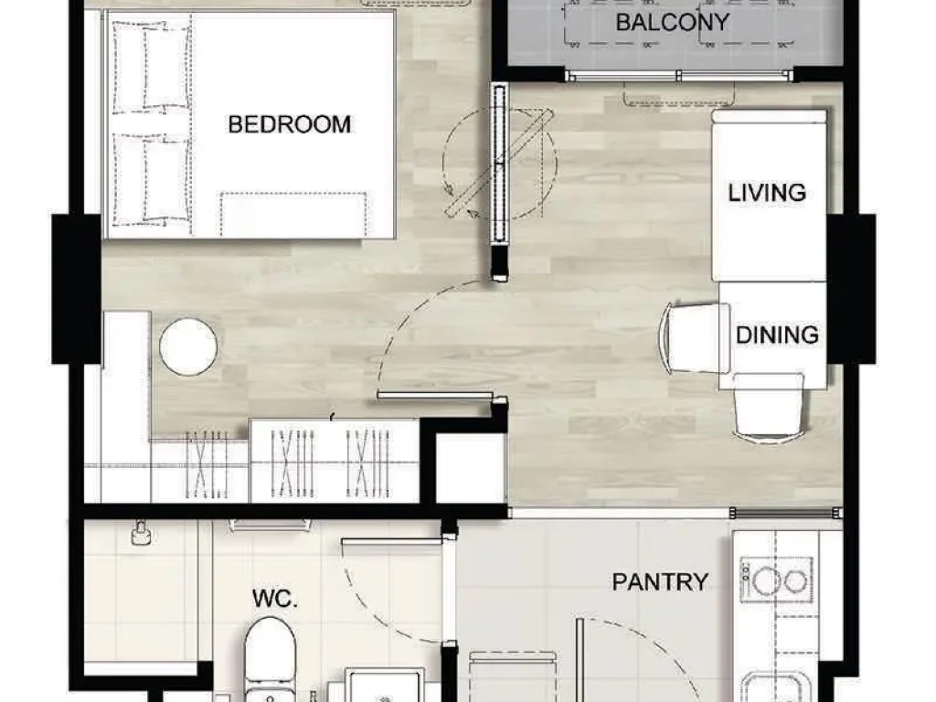 ขายใบจอง Phyll พหลโยธิน 34 Low Rise ติด BTS เสนานิคม 0 เมตร