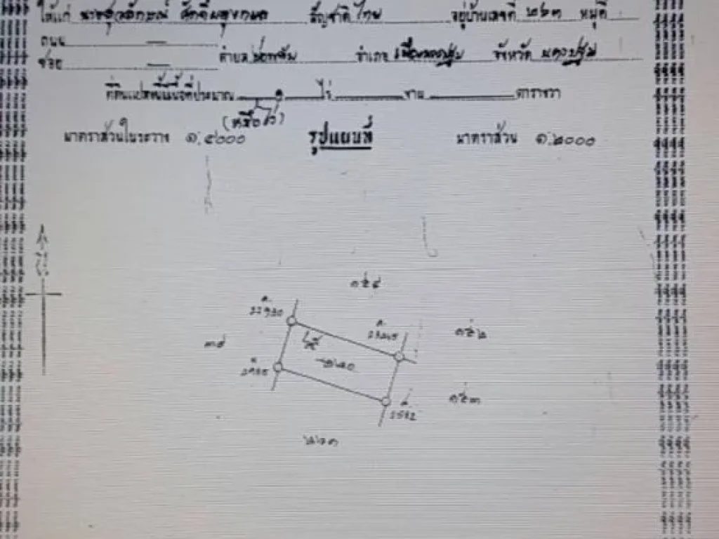 ขายที่ดิน1ไร่พร้อมบ้าน