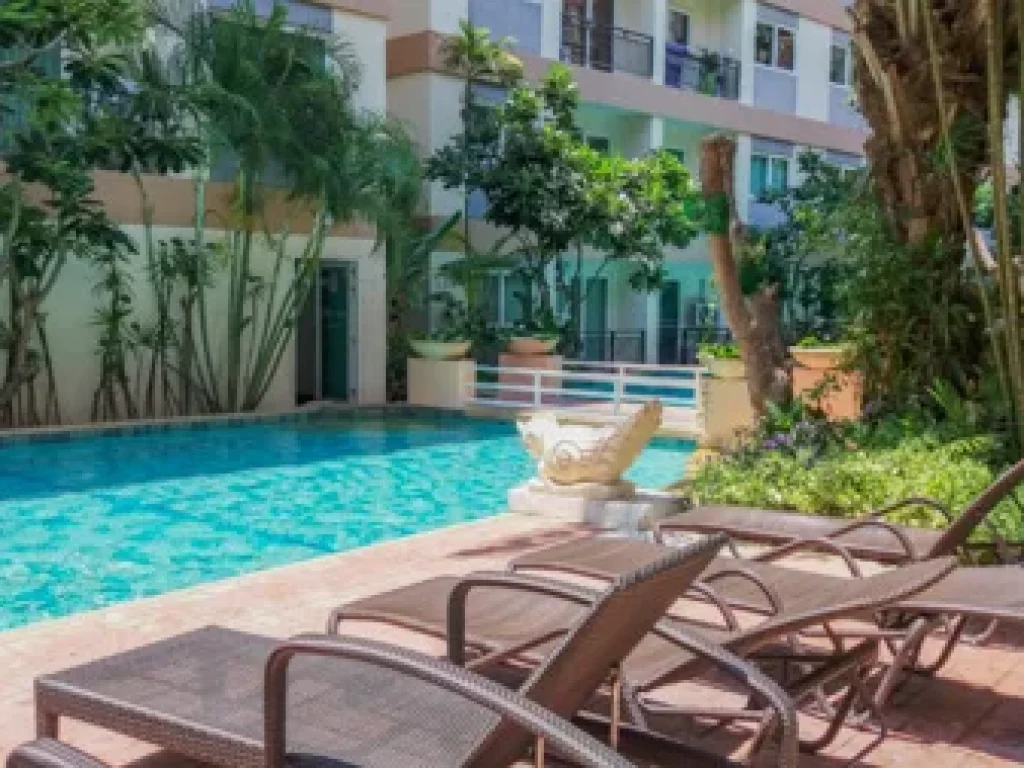 for rent Park Lane Jomtien Resort Pattaya 1bed very nice pool view