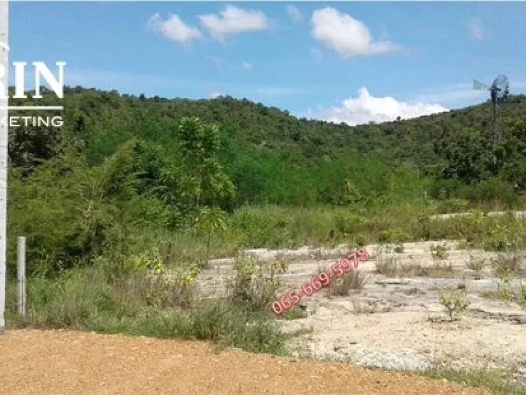 ขาย ที่ดิน หัวหิน 2-2-06 ไร่ 5000000 บาท แบ่งขายได้ Huahin - 4024 sqm land for sale