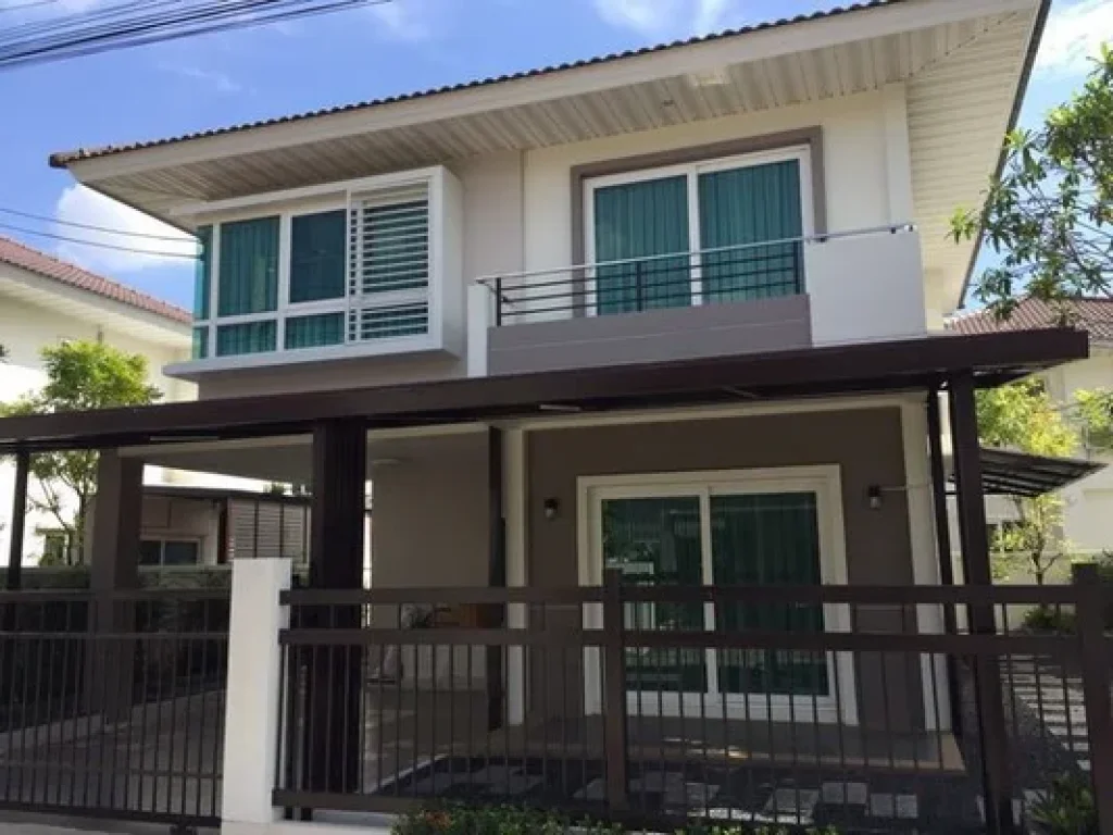 เช่า FOR RENT SUPALAI GARDEN VILLE LADKRABANG 3 beds 3 baths 54 Sqw32000 SUVARNABHUMI