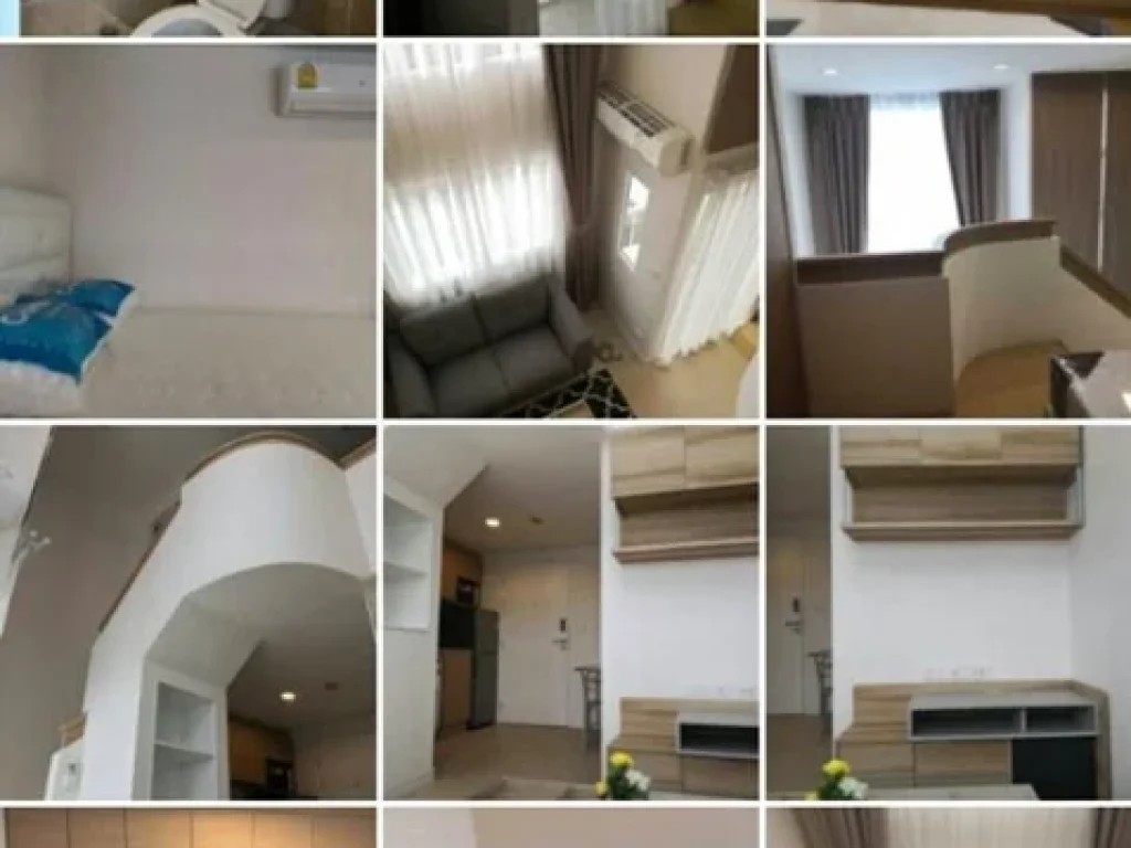 ให้เช่า 12000 บาทคอนโด Duplex ฟรีไอซ์แลนด์ ลาดพร้าว 93 Duplex มี 2 ชั้นสวยมาก