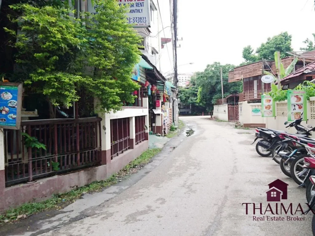 ที่ดินกลางเมืองเชียงใหม่ เนื้อที่ 184 วา เดินไปประตูท่าแพ 4 นาที1LH Land located near Thapae Gate Chiangmai only 4 minutes walk for sale