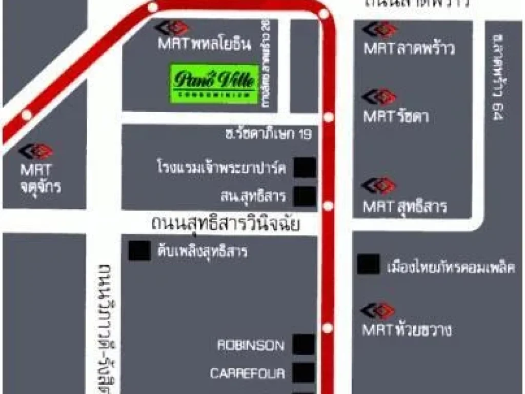 คอนโดขาย Pano Ville พาโน วิลล์ Pano Ville ซอย ลาดพร้าว 26 ดินแดง ดินแดง 1 ห้องนอน พร้อมอยู่ ราคาถูก