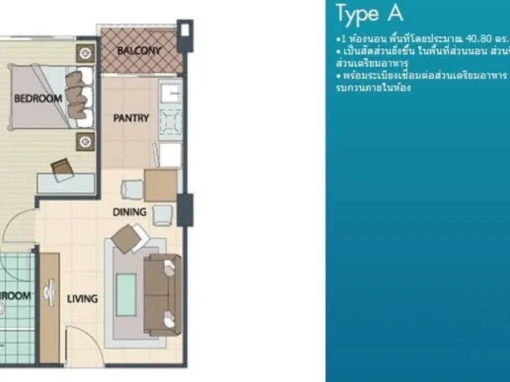 ขาย Condo The Link Advance 5 สุขุมวิท50 - 408 ตรม