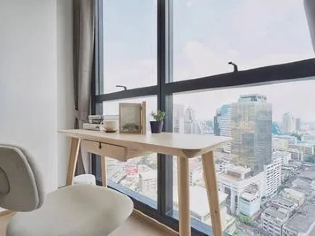 For Rent Ashton Chula-Silom 1bed 31ตรม Bulit in ใหม่ พร้อมอยู่