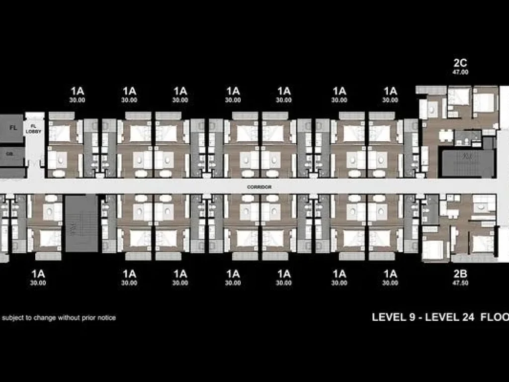 ขายดาวน์คอนโด Urbano Rajavithi คอนโด High Rise สูง 25 ชั้น