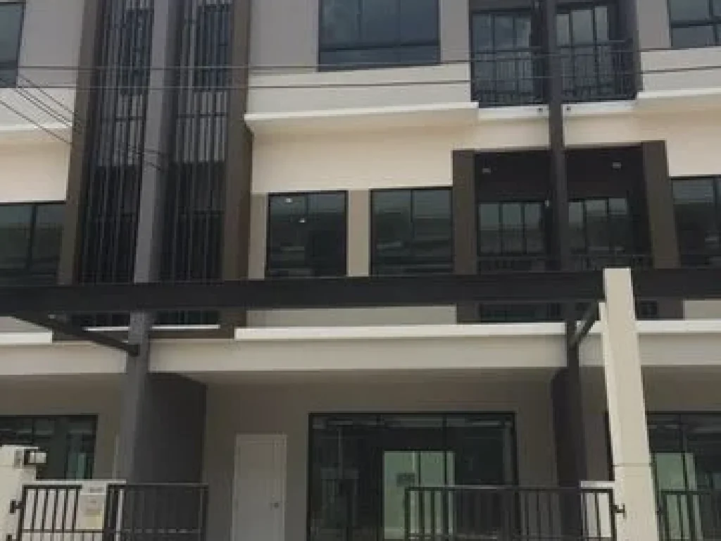 HR00606Townhome For Rent บ้านโฮมออฟฟิศ PATIO วัชรพล 30000THBMonth