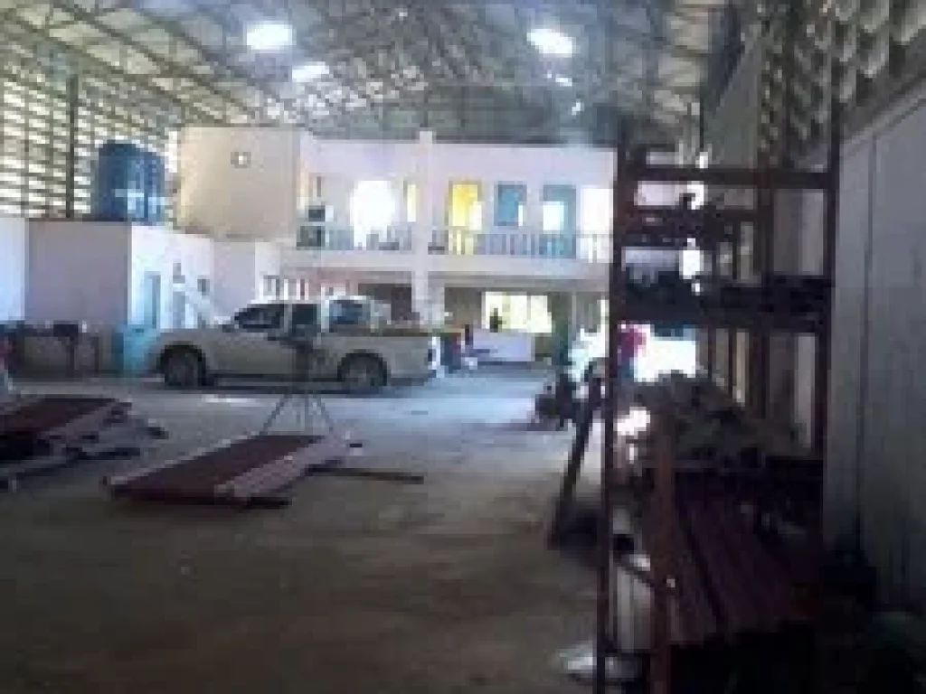 For Sale Land and warehouse ที่ดินพร้อมโกดังชั้นเดียวมีOFFICEและต่อเติมครัวพร้อมห้องพัก ขนาด504ตรม