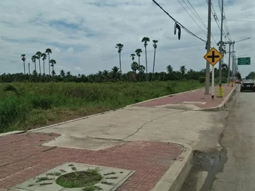 ขายที่ดินถนนศาลายา-นครชัยศรี จังหวัดนครปฐม ใกล้เซ็นทรัลศาลายา ผังเมืองสีชมพู