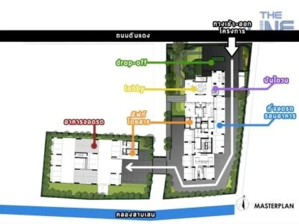 ขาย Condo THE LINE อโศก - รัชดา ชั้น High Floor ใกล้ MRT พระราม 9 ขนาดหน่วย 5025 ตรม ประเภทหน่วย Type 2B 2 bed 1 bath