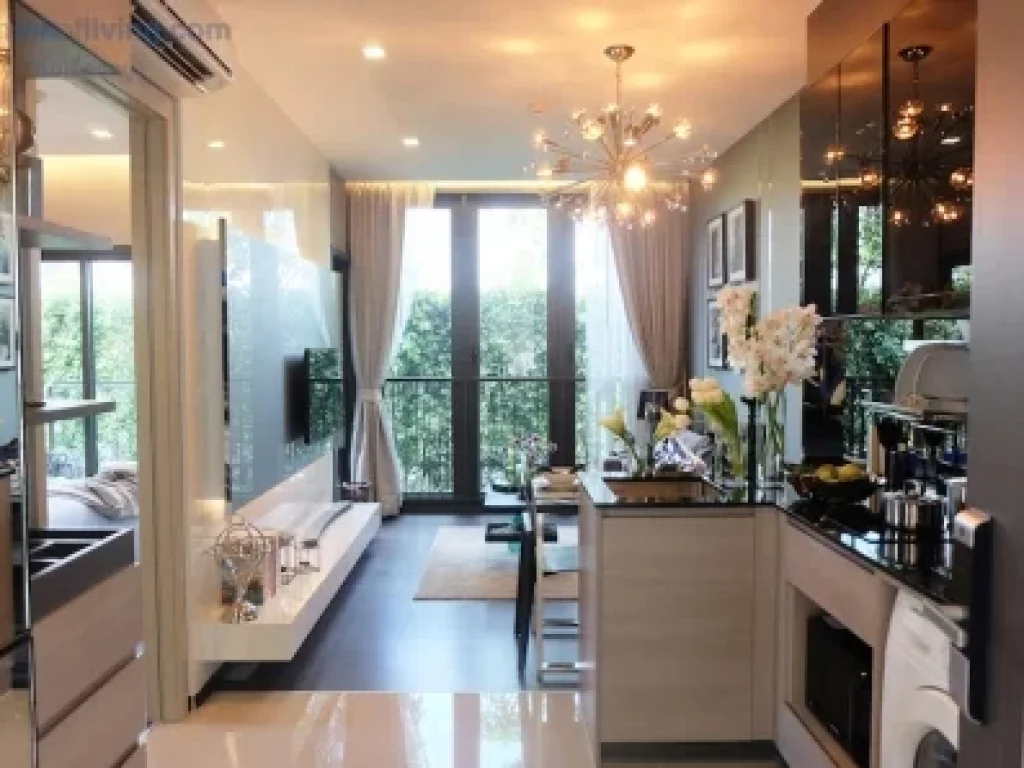 ขาย Condo THE LINE อโศก - รัชดา ชั้น High Floor ใกล้ MRT พระราม 9 ขนาดหน่วย 5025 ตรม ประเภทหน่วย Type 2B 2 bed 1 bath