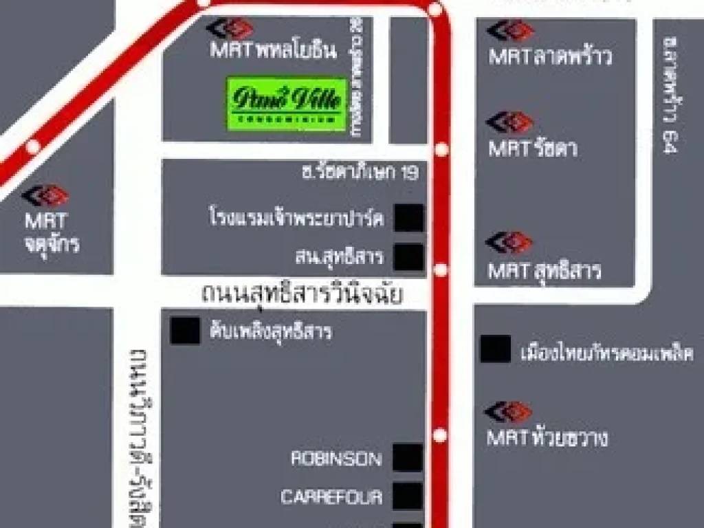 ให้เช่า คอนโด พาโน วิลล์ รัชดา 19 ใกล้ MRT รัชดาภิเษก ขนาด28