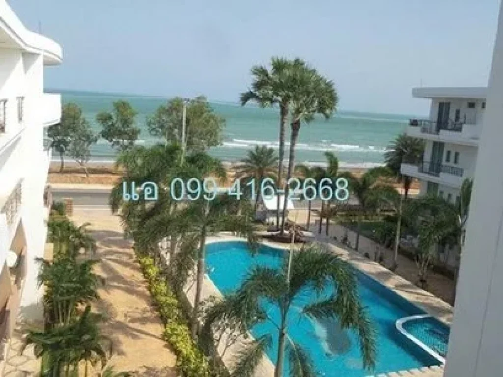 ขายคอนโดริมหาด หัวหิน ปราณบุรี เค เอ็ม KM Beach Condo ขนาด 19611 ตรม ขนาด 19611 ตรม 3นอน 3น้ำ วิวทะเล และ สระว่ายน้ำ