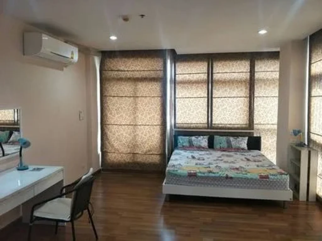 For Rent Condo PG Rama9 ห้องหัวมุมวิวดี สงบ Fully Fernished ชั้น 9