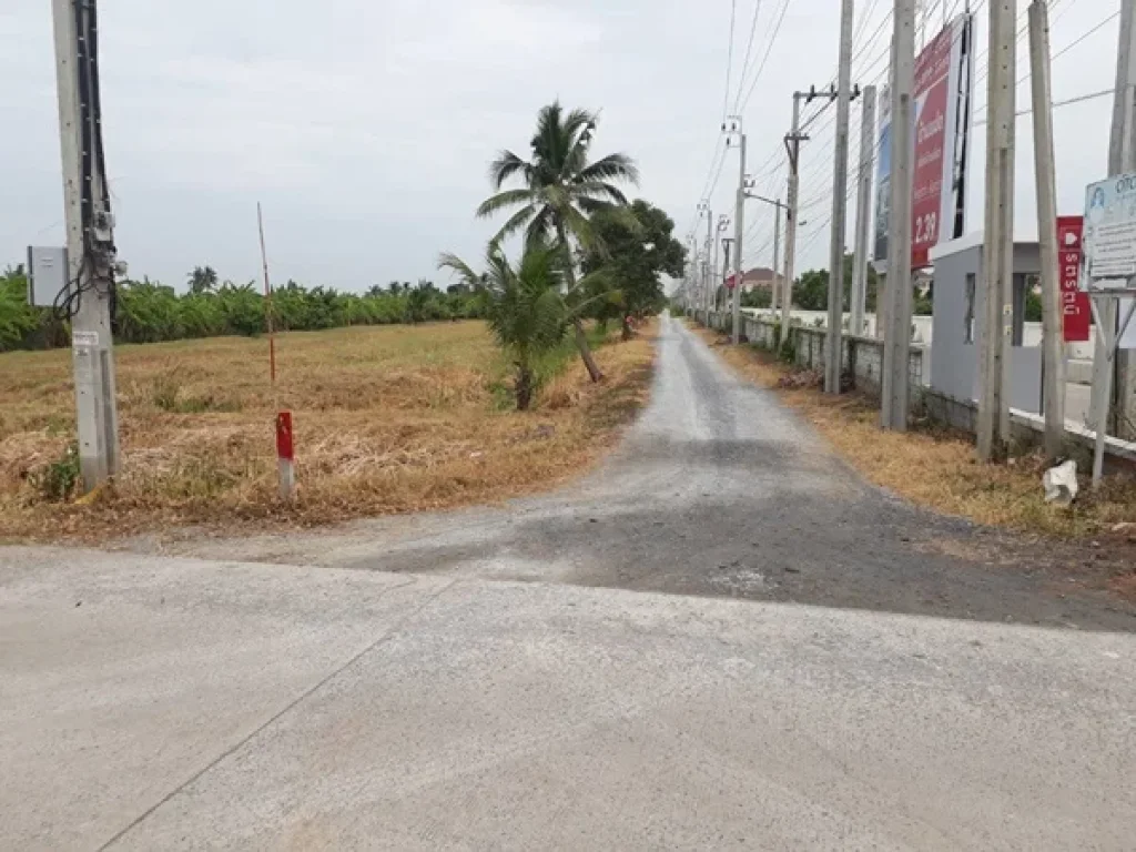 ขายที่ดินเปล่า 103 ตรว 200 ตรวและ 1 ไร่ ติดหมู่บ้านรติรัตน์ บางบัวทอง นนทบุรี