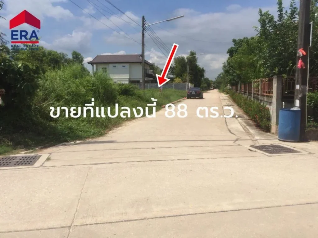 ขายที่ดินเปล่า 88 ตรว ใกล้เซ็นทรัลระยอง