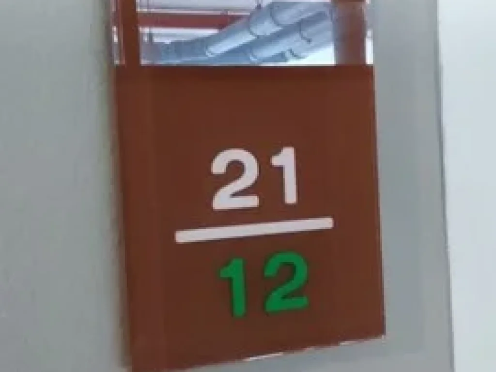 วิวดี ห้องสวย ให้เช่าคอนโด ฮอลล์มาร์ค งามวงศ์วาน 1 ห้องนอน 1 ห้องน้ำ 1 ขนาด 28 ตรม ชั้น 1