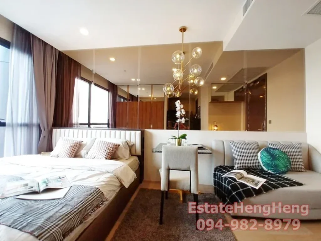 Hot For rent Ashton Chula-Silom FL36 ห้องใหญ่ สวย ใหม่ ถูกสุด แต่งครบพร้อมอยู่