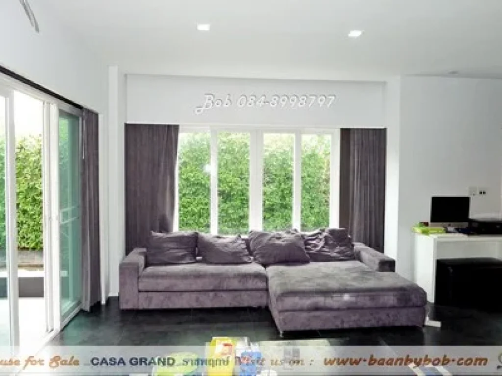 ขาย บ้านเดี่ยว คาซ่า แกรนด์ รัตนาธิเบศร์  ราชพฤกษ์ CASA GRAND Rattanathibet  Ratchaphruek ตกแต่งสวย พร้อมอยู่