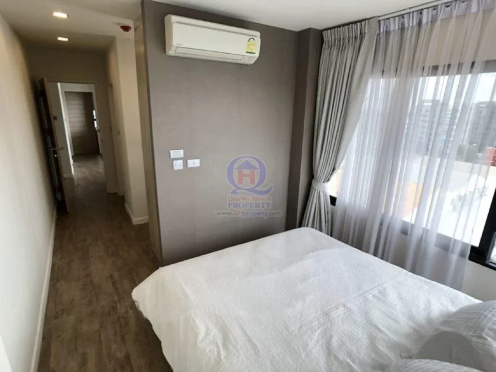 FOR SALE RENT H2 Steel Condo รามอินทรา21 พื้นที่ 55 ตรม 2 ห้องนอน ชั้น 8 ห้องมุม City View เฟอร์นิเจอร์ครบ พร้อมเข้าอยู่ได้เลย ด่วน