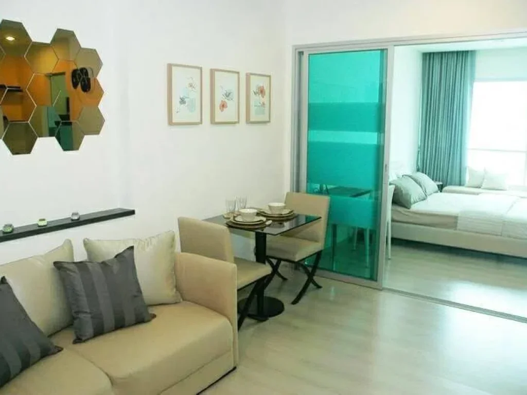 ให้เช่า คอนโด 1 ห้องนอนที่คอนโดไลฟ์แอทรัชดา ตึกใหม่ Rent 1 Bedroom Condo at Life Ratchada